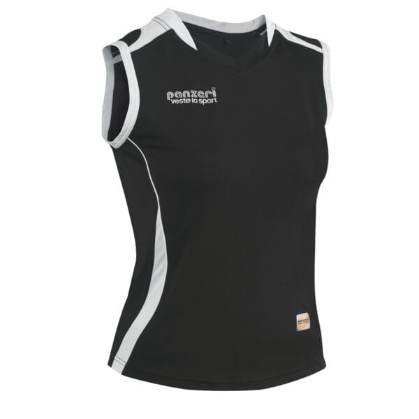 Sportshirt Damen Cannes A schwarz