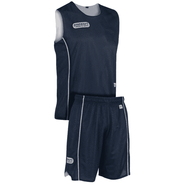 Basketballshirt Cantu C navy kombi